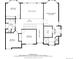 Floor plan revealing second story layout, dimensions, and room placements; total area: 3312 sq. ft at 5294 S Espana St, Centennial, CO 80015