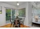 Bright dining area with backyard access and view at 2500 Lexington St, Lafayette, CO 80026
