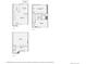 Detailed floorplan showcasing the layout of the home's three floors, including room dimensions and balcony at 68 S Moline St, Aurora, CO 80012