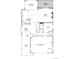 Main floor plan featuring a gourmet kitchen, great room, dining room, study, covered porch, 2-car garage, sunroom, and covered patio at 8230 Snake River St, Littleton, CO 80125