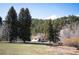 Charming single-Gathering home with a well-maintained lawn and mature trees in a serene, wooded setting at 10039 S Turkey Creek Rd, Morrison, CO 80465