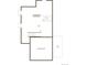 Floor plan for the unfinished basement at 9297 Truckee Ct, Commerce City, CO 80022