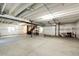 Unfinished basement with vapor barrier, concrete floors, and exposed ceiling beams at 469 S Olathe St, Aurora, CO 80017