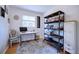 Cozy home office features a modern desk, stylish decor, and ample natural light at 855 33Rd St, Boulder, CO 80303