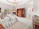 Spacious main bedroom with large windows and a fireplace at 3 White Pelican Cir, Thornton, CO 80241
