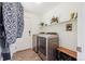 Convenient laundry room with modern washer and dryer at 6260 E 114Th Ave, Thornton, CO 80233