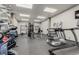 Community gym with a variety of workout equipment at 720 16Th St # 311, Denver, CO 80202