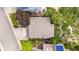 Aerial shot of the roof of a well maintained home in a neighborhood with mature landscaping at 473 Somerset Dr, Golden, CO 80401