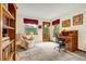 Bright home office space with lots of natural light and mountain views at 473 Somerset Dr, Golden, CO 80401
