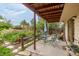 Outdoor patio with a charming garden and a perfect spot for relaxation at 473 Somerset Dr, Golden, CO 80401