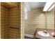 Bathroom with a shower and light brown tile at 4731 W 66Th Ave, Arvada, CO 80003