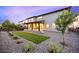 Wonderful outdoor space with a covered porch, low-maintenance landscaping and gravel at 455 Rogers Way, Castle Rock, CO 80104