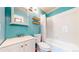 This bright bathroom offers a clean design, ideal for a refreshing and functional space at 8300 W 87Th Dr # B, Arvada, CO 80005