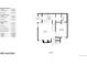 Floorplan displaying open concept living, kitchen and dining area, bedroom, and excluded patio area at 8300 W 87Th Dr # B, Arvada, CO 80005