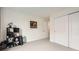 Comfortable bedroom with closet and neutral color scheme at 1063 Sandstone Cir, Erie, CO 80516