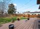 Manicured backyard with grass and wooden fence at 2535 Leyden St, Denver, CO 80207