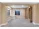 Open basement with an entertainment area, small office, and a climbing wall at 1304 5Th St, Golden, CO 80403