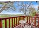 Cozy balcony featuring a table with chairs and a view of the park at 1236 Sequerra St, Broomfield, CO 80020
