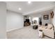 Spacious finished basement featuring neutral carpet and recessed lighting at 1236 Sequerra St, Broomfield, CO 80020
