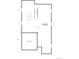 Floor plan for the unfinished basement of the home at 25253 E Warren Pl, Aurora, CO 80018