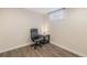 Small room or office includes hardwood flooring, a window and an office chair at 7777 Newman St, Arvada, CO 80005