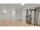 Spacious unfinished basement area at 3901 Newland St, Wheat Ridge, CO 80033