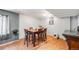 Finished basement with dining area and tiled floor at 4422 E Andover Ave, Castle Rock, CO 80104