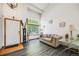 Bright living room boasting tall ceilings and large windows at 4422 E Andover Ave, Castle Rock, CO 80104