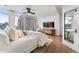Serene and bright main bedroom featuring expansive city views at 1610 Little Raven St # Ph6, Denver, CO 80202
