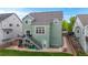 Expansive backyard with a deck, providing an inviting outdoor living space for relaxation at 3717 Desert Ridge Cir, Castle Rock, CO 80108