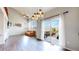 Light filled living room features vaulted ceilings and sliding doors to the outside deck at 3717 Desert Ridge Cir, Castle Rock, CO 80108
