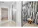 Modern bathroom featuring separate glass-enclosed showers and contemporary tile work, enhancing the spa-like feel at 3438 Cade Ct, Castle Rock, CO 80104