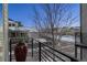 Balcony overlooking residential neighborhood at 2584 Meadows Blvd # E, Castle Rock, CO 80109