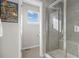 Bathroom with shower and toilet at 2584 Meadows Blvd # E, Castle Rock, CO 80109