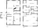 Two-story floor plan with recreation room, bedrooms, kitchen, living room, and dining area at 10121 W 70Th Dr, Arvada, CO 80004