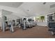 Well-equipped fitness center with treadmills, weights, and ample space at 837 E 98Th Ave # 405, Thornton, CO 80229