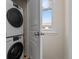 Bright laundry room with modern washer and dryer units at 837 E 98Th Ave # 405, Thornton, CO 80229