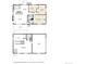 This detailed floor plan showcases the layout of a two-story home, highlighting the room dimensions and arrangement at 31150 Manitoba Dr, Evergreen, CO 80439