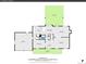 Detailed floorplan showing layout of the Kitchen, Living Room, Garage, and Patio at 6721 S Clayton Way, Centennial, CO 80122