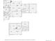 Detailed floor plan showcasing the layout and dimensions of the home's two floors at 3695 E Dartmouth Ave, Denver, CO 80210