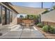 Cozy patio with shade covering, outdoor seating, and hot tub, great for relaxation at 3695 E Dartmouth Ave, Denver, CO 80210