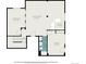 Floorplan of the basement featuring an exercise room, recreation room, wet bar, hall and bathroom at 4073 S Liverpool St, Aurora, CO 80013
