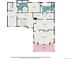 Floorplan of the second floor featuring multiple bedrooms, baths, walk-in closets, and a balcony at 4073 S Liverpool St, Aurora, CO 80013