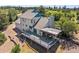 View of the large deck, perfect for outdoor entertaining and relaxation at 2357 Oak Ridge Rd, Sedalia, CO 80135