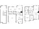 Detailed multi floor plan of the home with kitchen, living room, basement, Gathering room, and bedrooms at 4247 Thistlesage Ct, Castle Rock, CO 80109