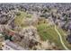 An aerial view shows walking paths through the community at 326 W Jamison Pl # 51, Littleton, CO 80120