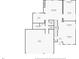 First floor plan with a kitchen, dining room, living room, study, and garage at 10293 Rustic Redwood Ct, Highlands Ranch, CO 80126