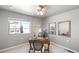 Bright bedroom with a desk and two mirrors at 739 Widgeon Cir, Longmont, CO 80503