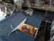 Aerial view of home showcasing the rooftop patio with outdoor furniture at 9715 E 33Rd Ave, Denver, CO 80238
