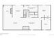 Floor plan of basement includes bar, game room, Gathering room, laundry and two bedrooms at 561 Saulsbury St, Lakewood, CO 80226
